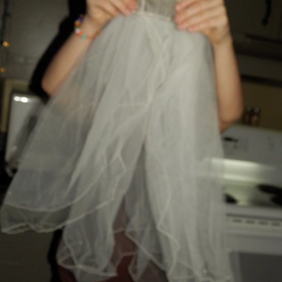 nwt oleg cassi wedding dress and accessories - Picture 7 of 15